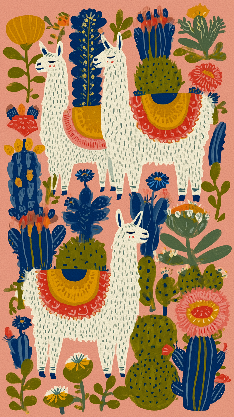 Garden of Llamas