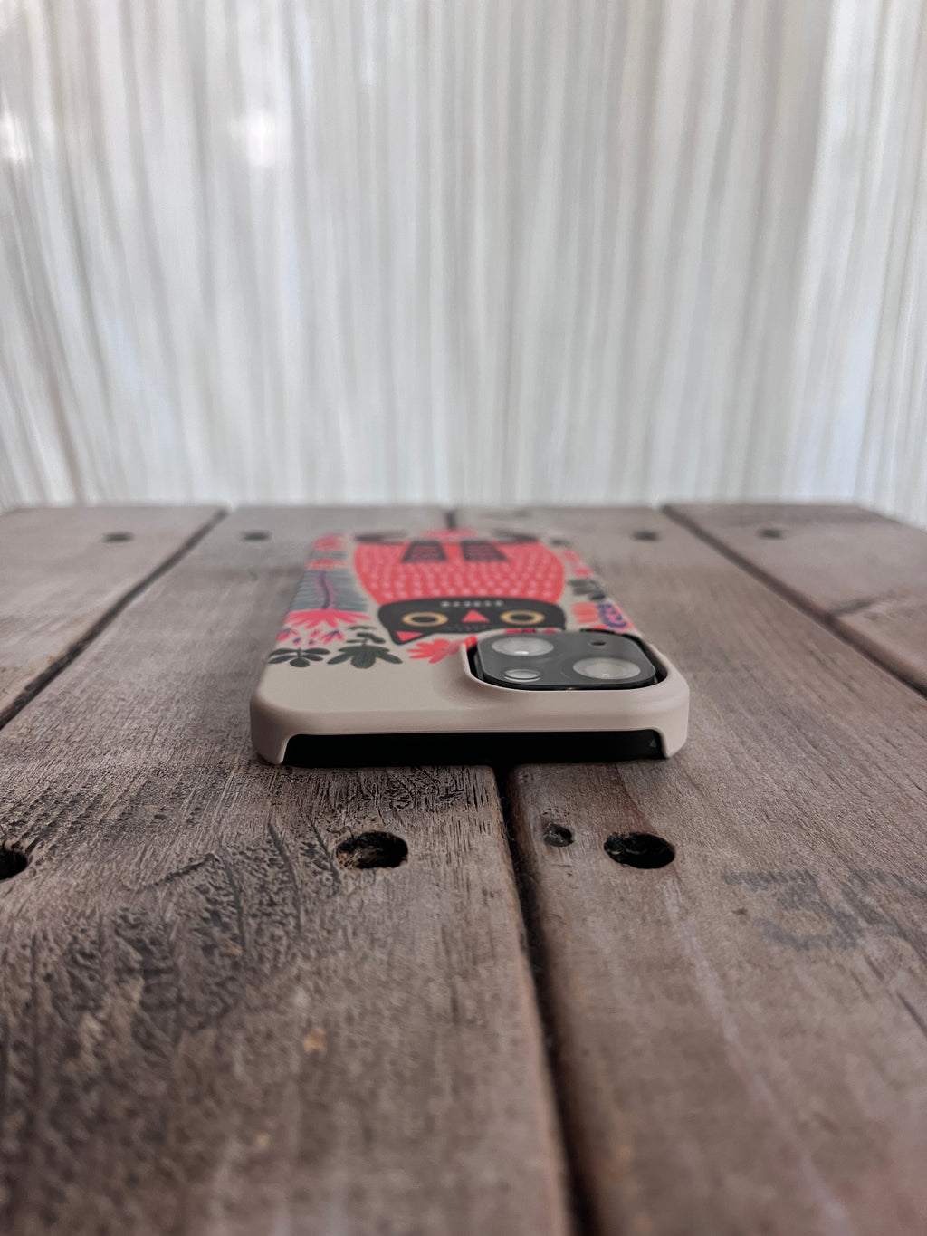 The Forest Cat with Red Lips