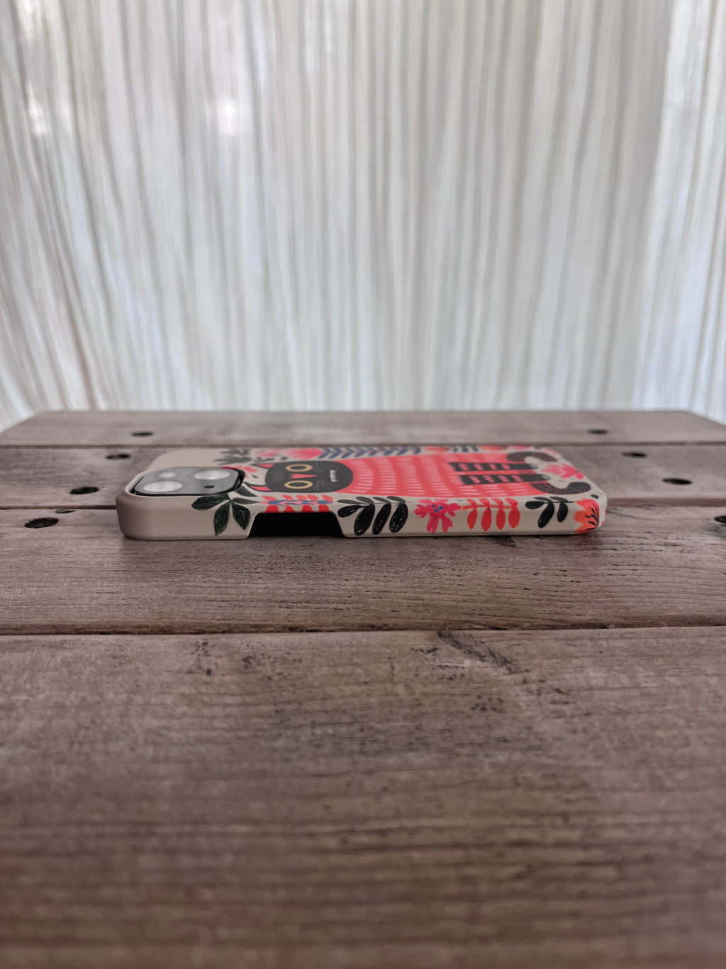 The Forest Cat with Red Lips