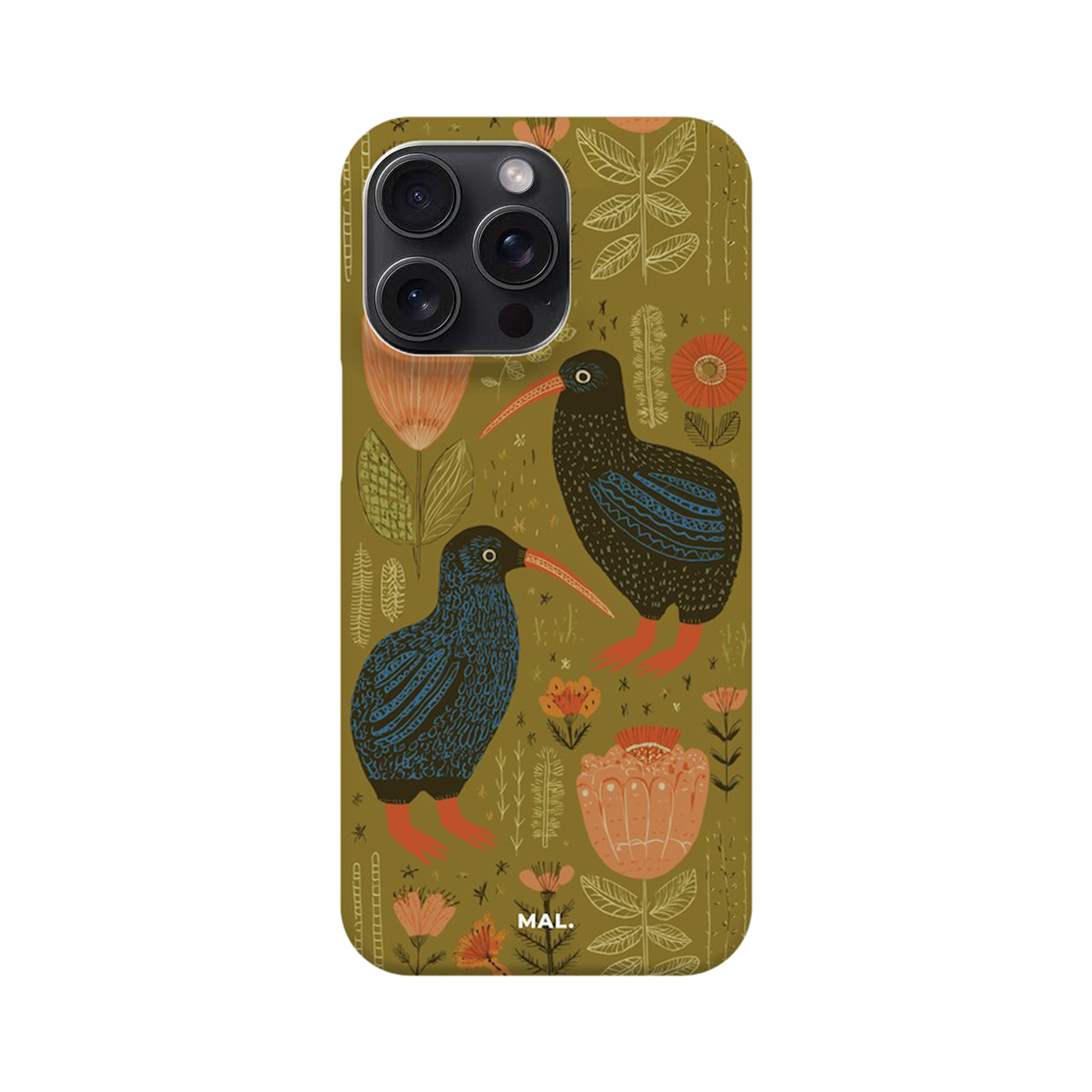 Kiwis of the Grassland Realm iPhone 15ProMax