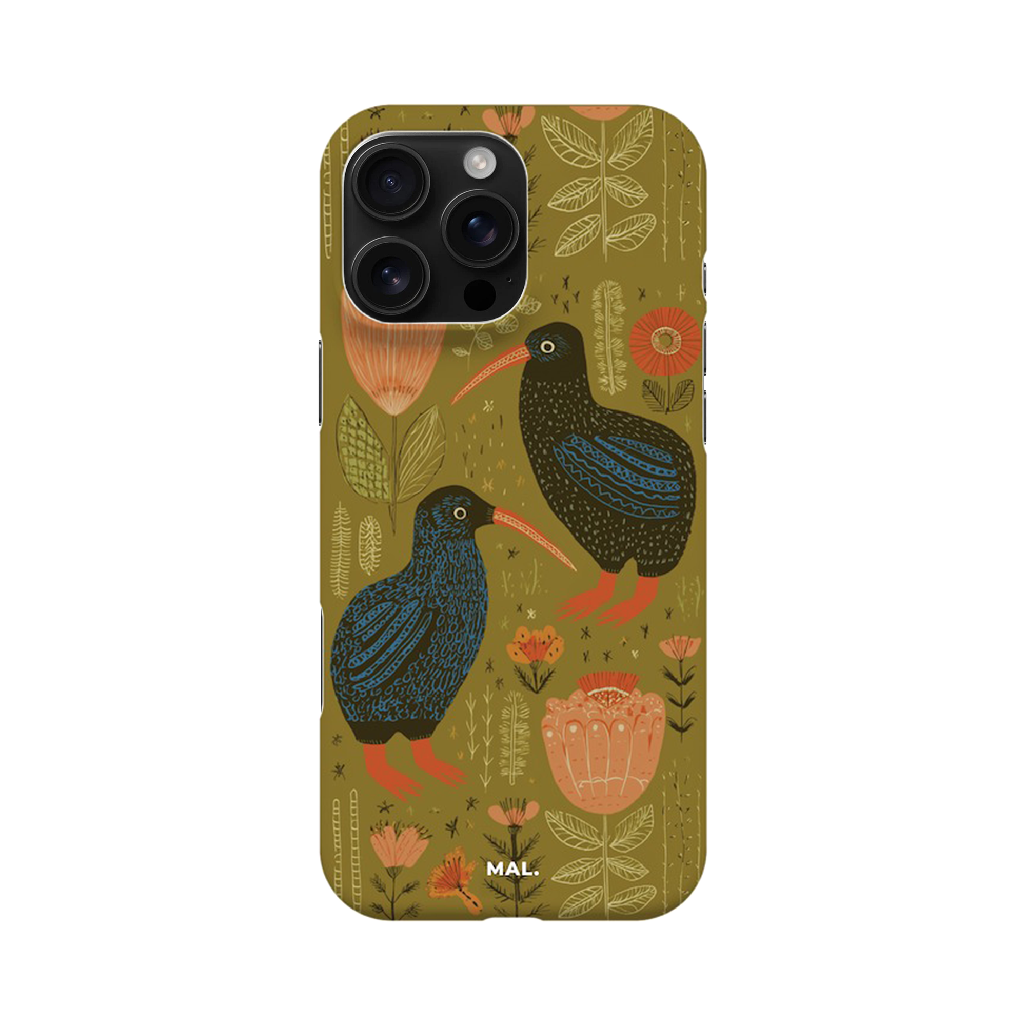 Kiwis of the Grassland Realm iPhone 16ProMax