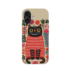 The Forest Cat with Red Lips