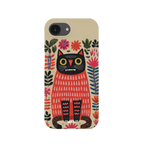 The Forest Cat with Red Lips